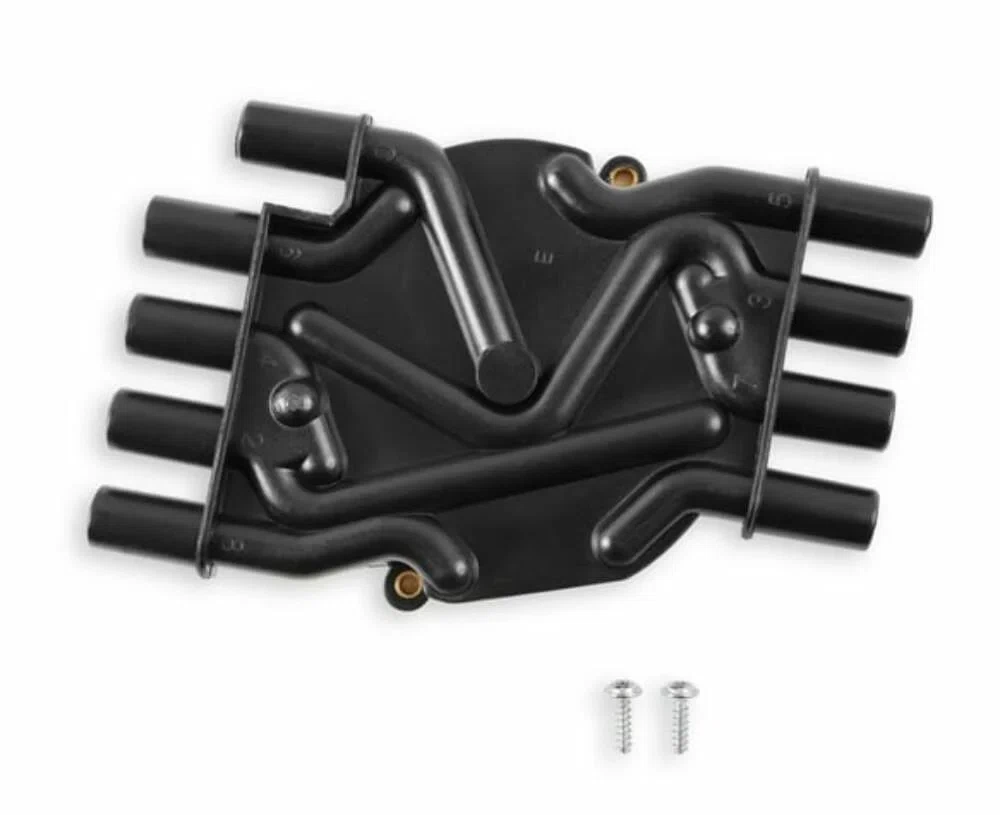 Distributor Cap-Chevy _ GMC Vortec-V8-Female-Socket Style-Crab-Black-120141
